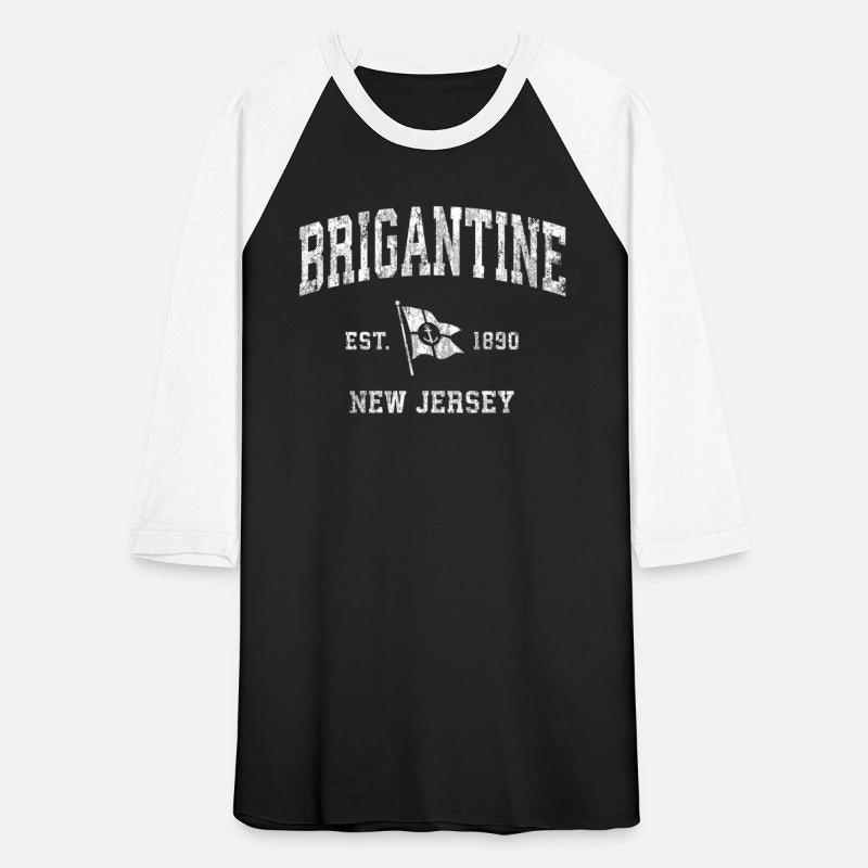 Brigantine Nj Nautical Boat Anchor Flag Sports