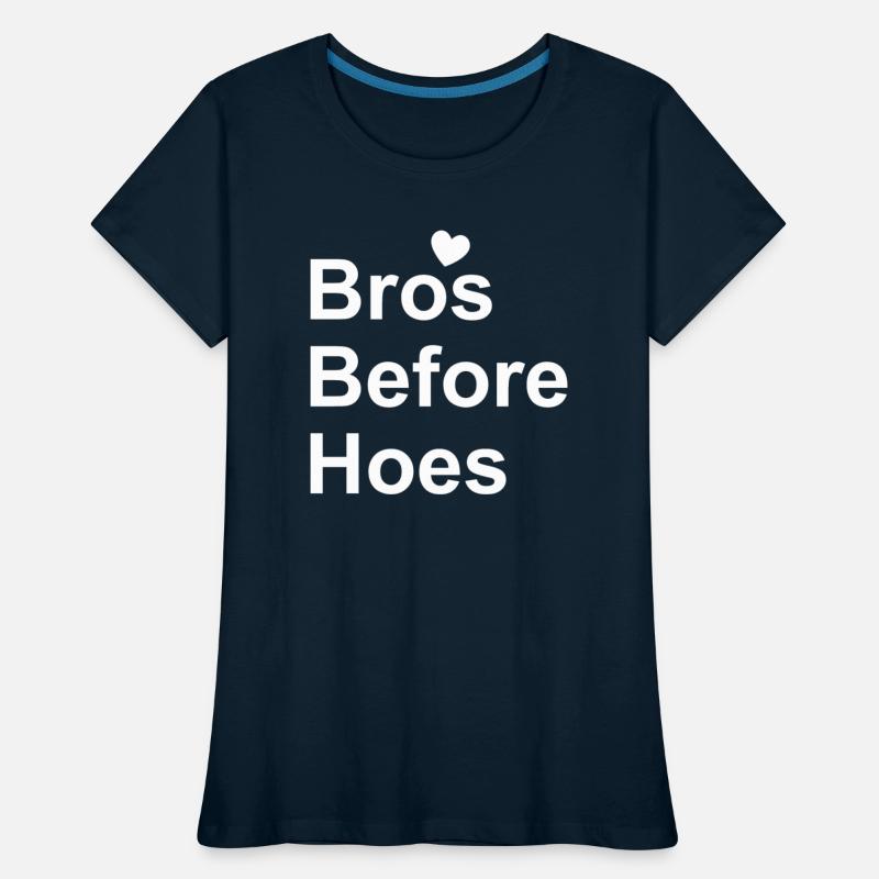 Bros Before Hoes Cute Gay Man Quote