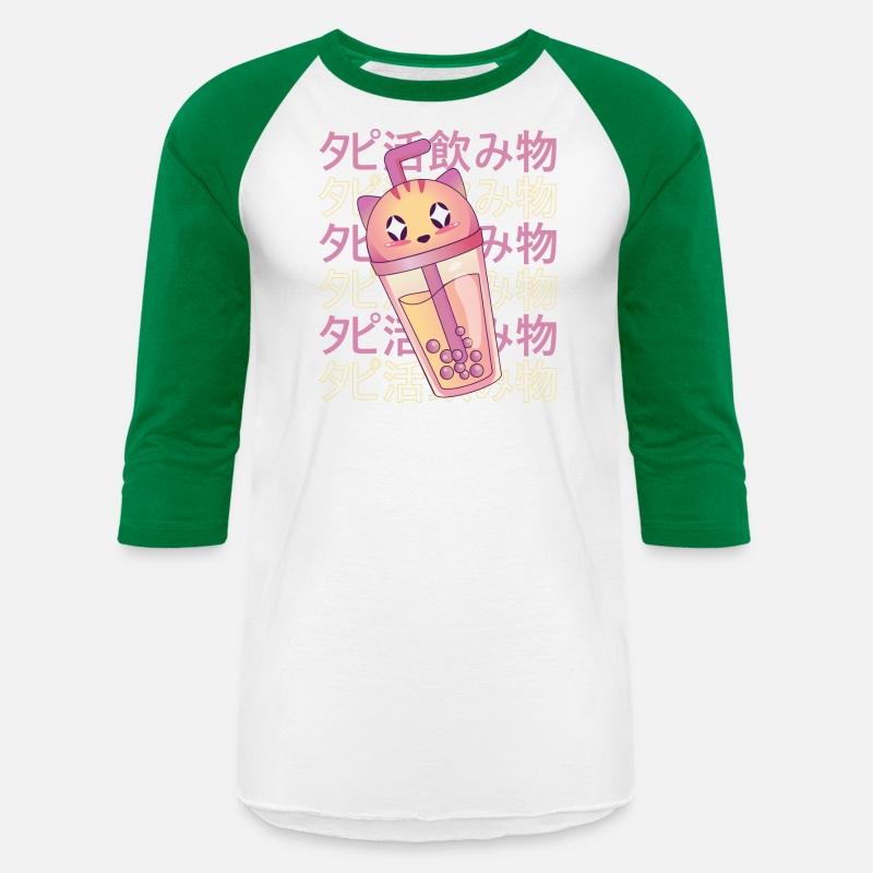 Bubble Tea Kawaii Cat Glass