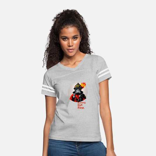 Burning But Fine - Firefighter