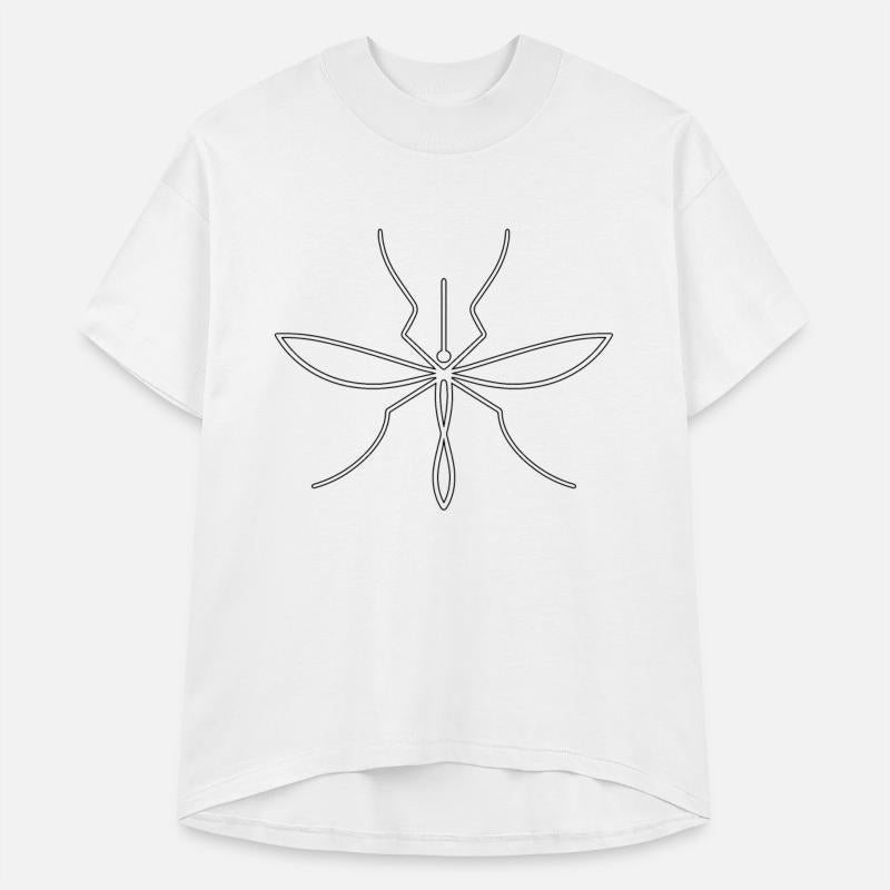 Buzzing Intrigue: Mosquito Art Line