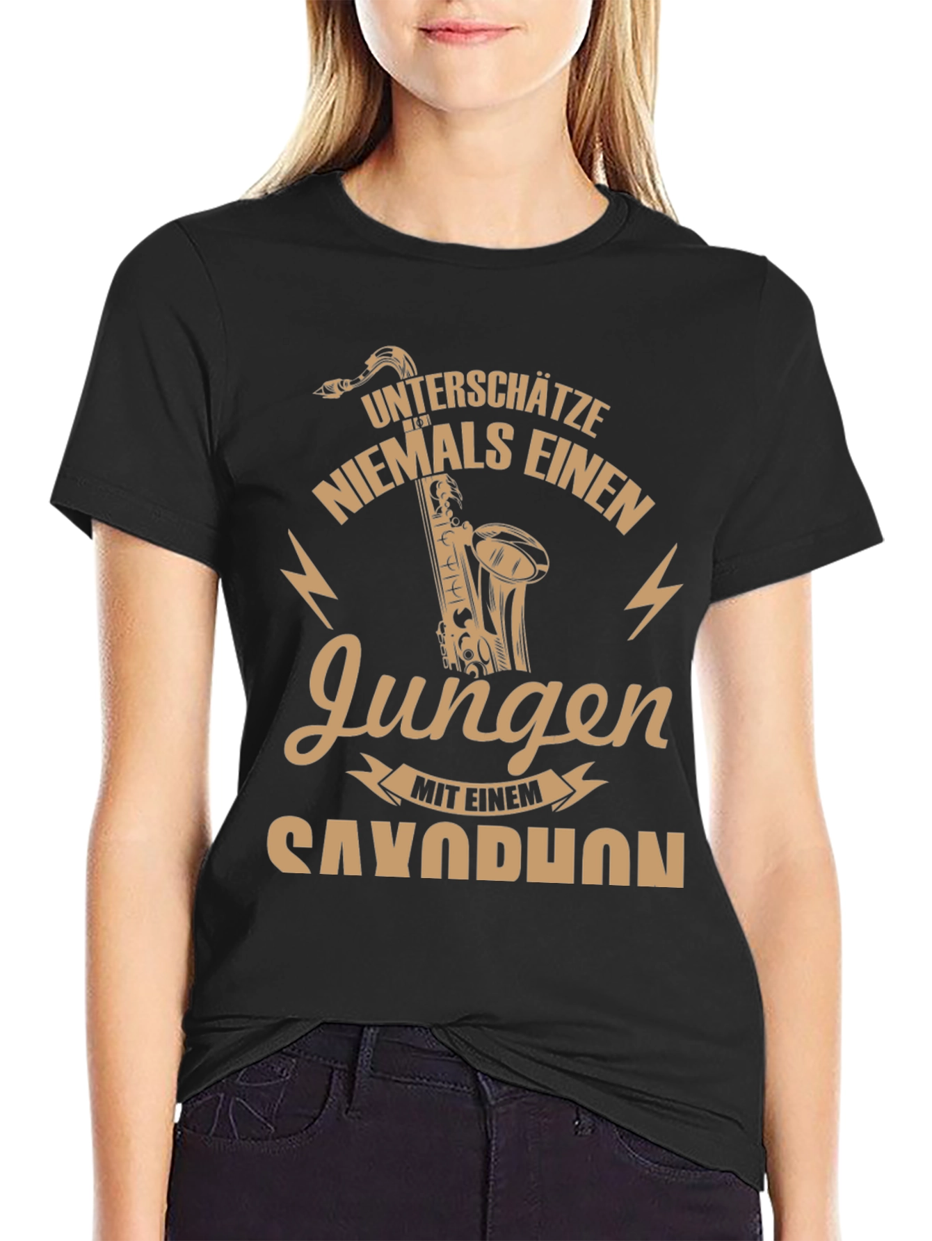 Saxophone Player Graphic T-Shirt - Unisex