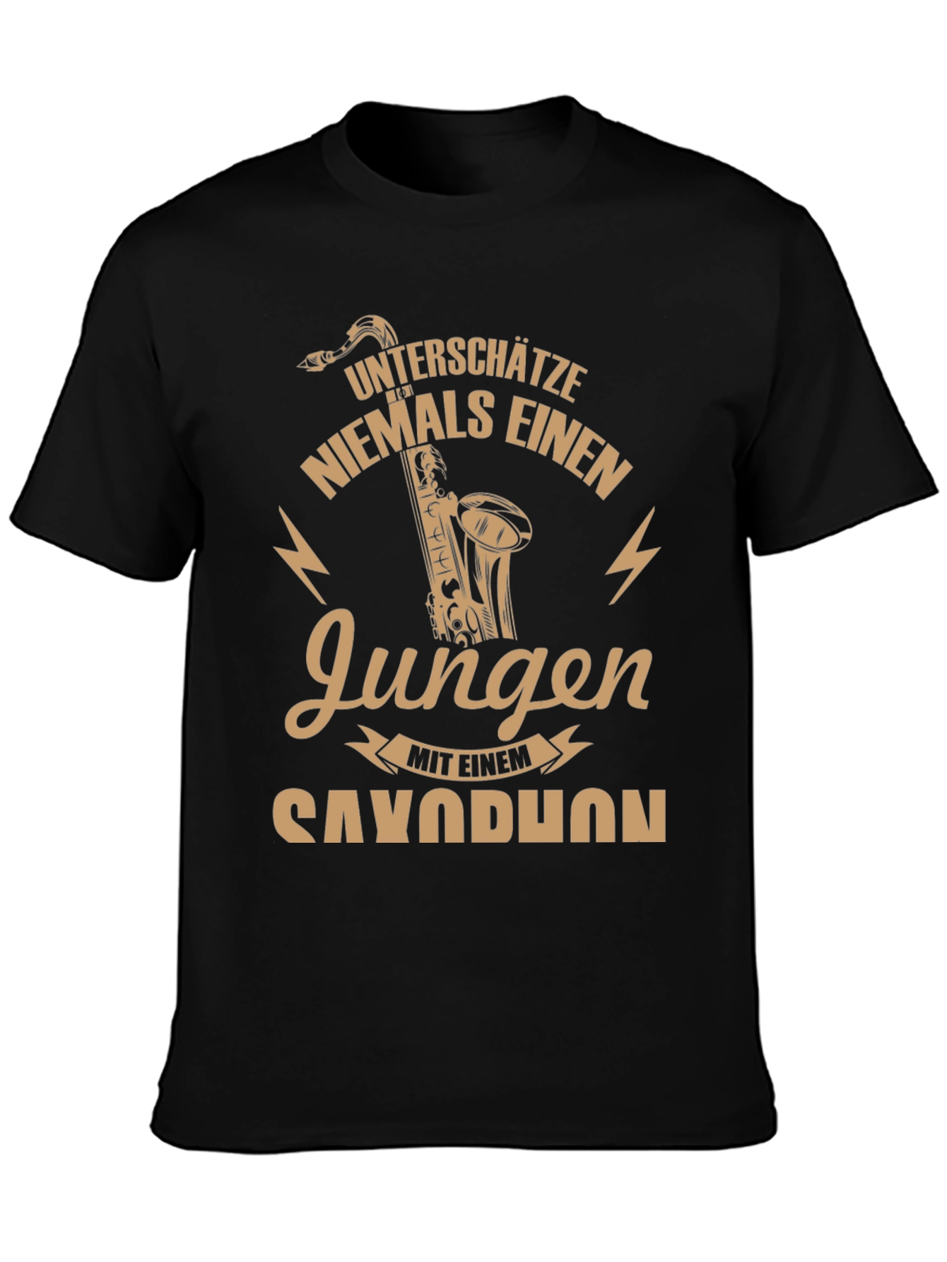 Saxophone Player Graphic T-Shirt - Unisex