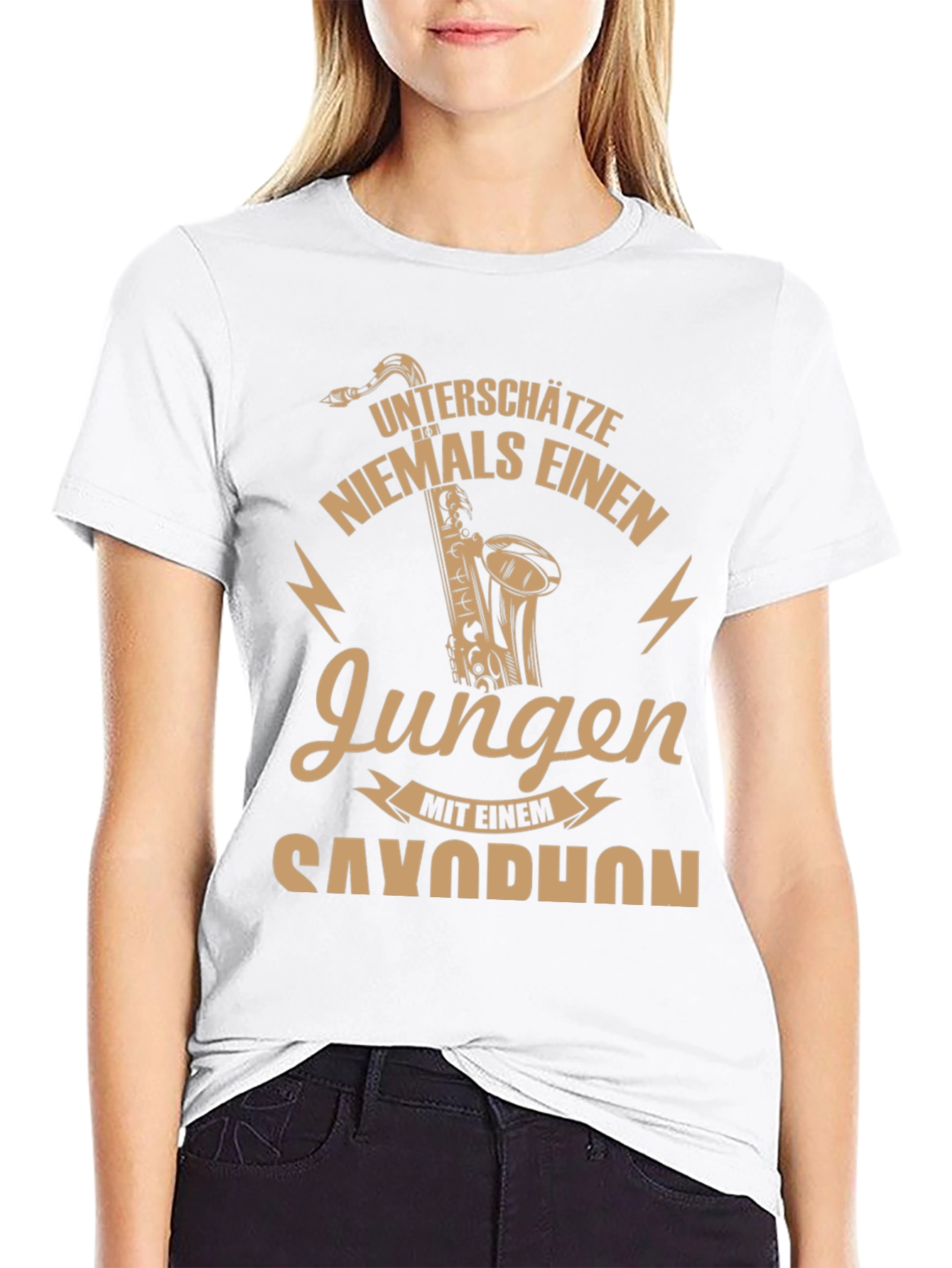 Saxophone Player Graphic T-Shirt - Unisex