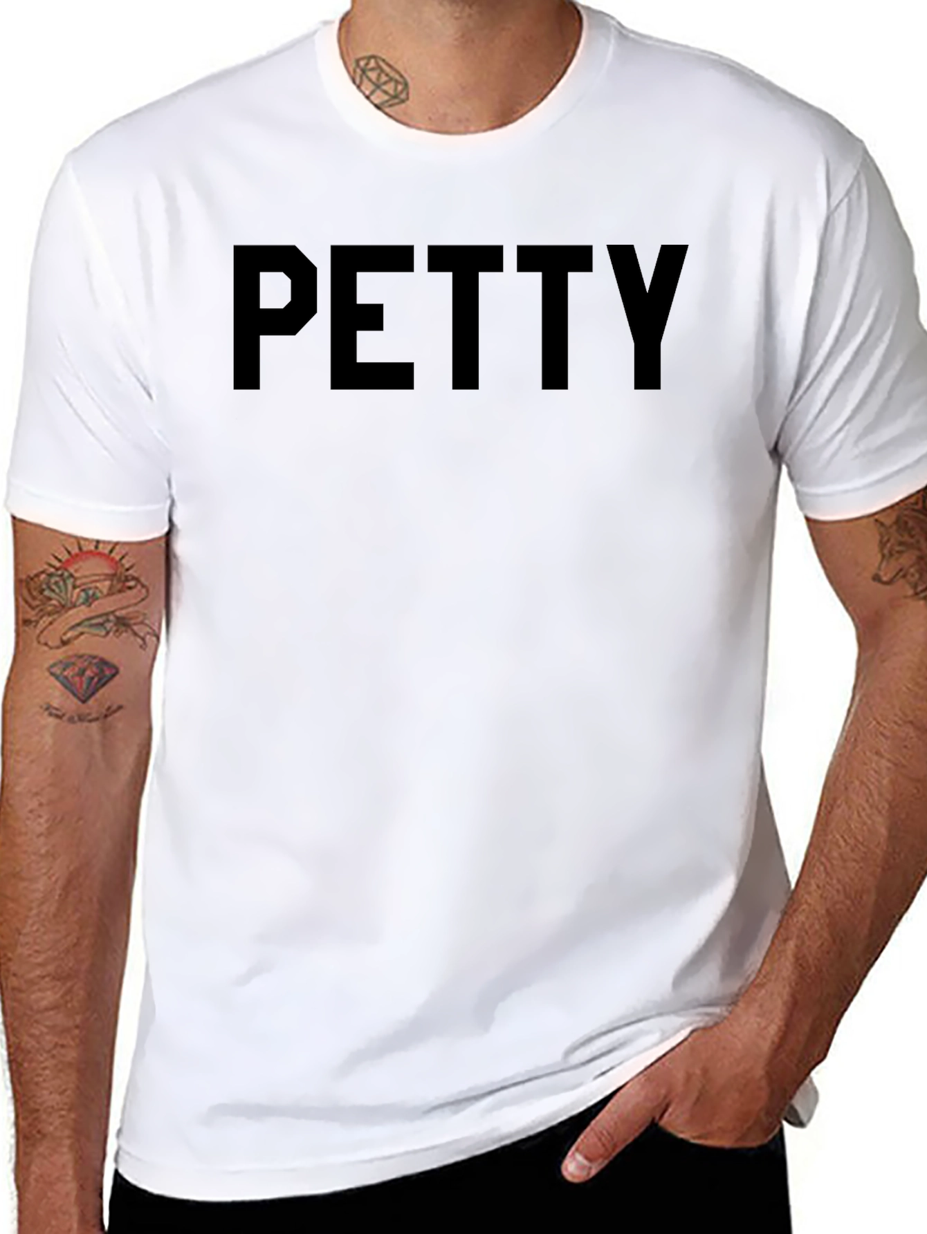 Petty Black Graphic T-Shirt