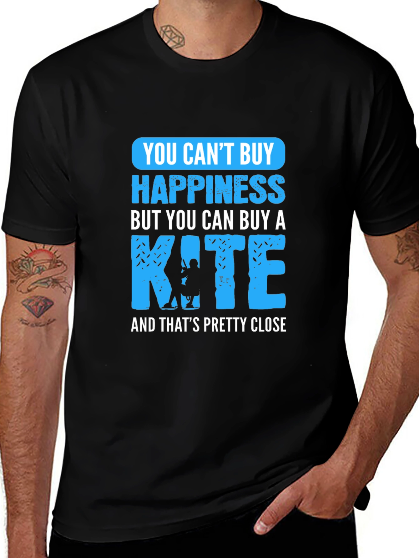 Kite Happiness T-Shirt - Fun & Unique Design