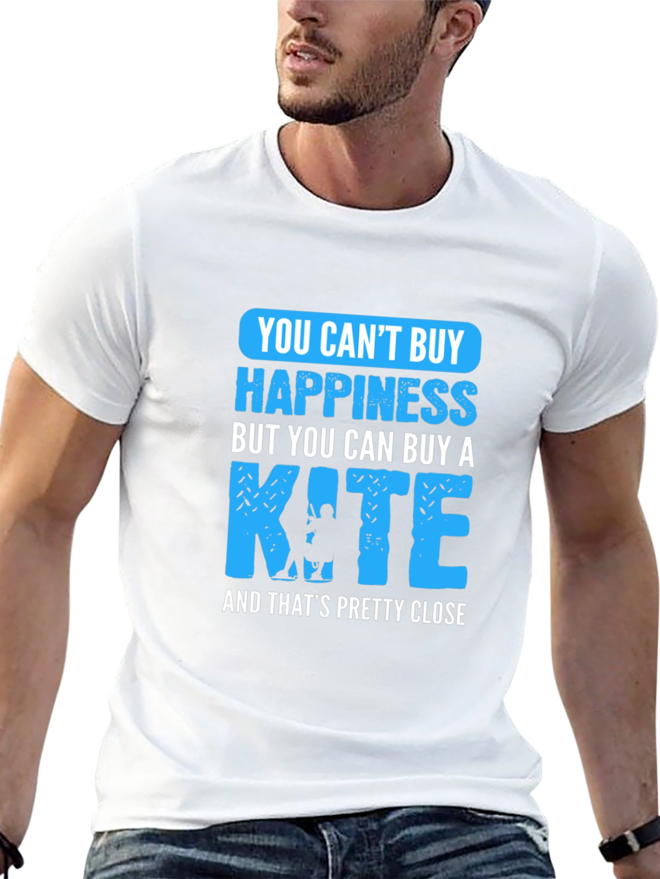 Kite Happiness T-Shirt - Fun & Unique Design