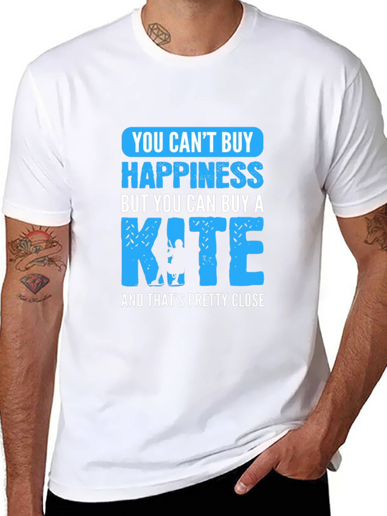 Kite Happiness T-Shirt - Fun & Unique Design