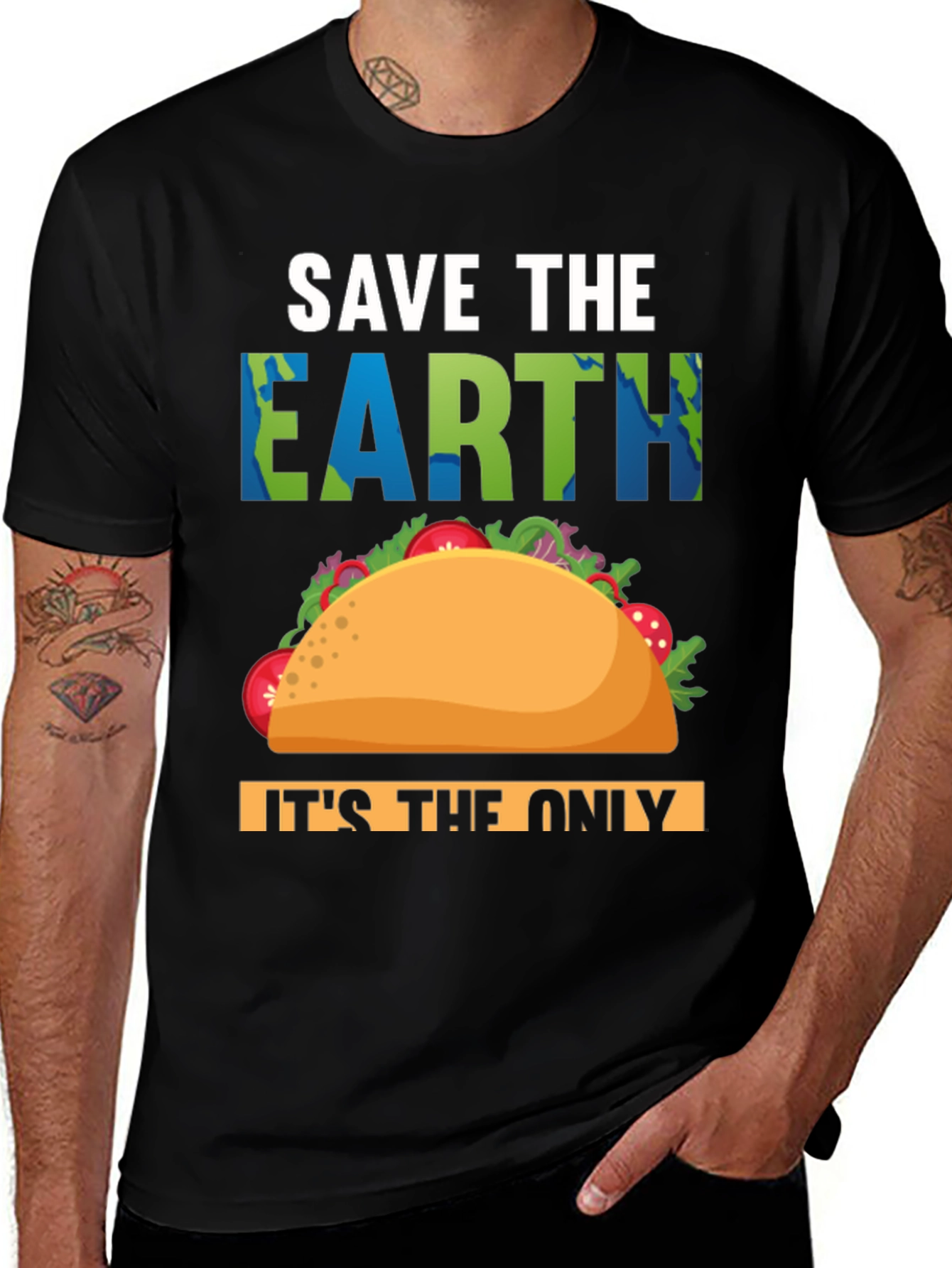 Save the Earth Taco T-Shirt