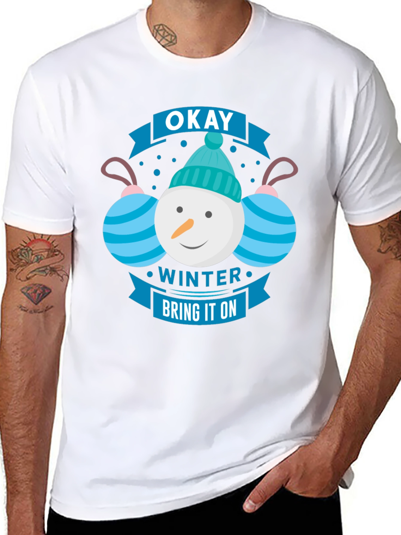 Okay Winter Bring It On T-Shirt