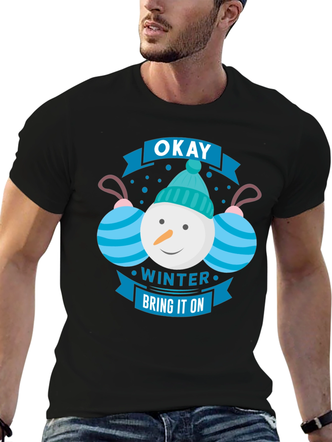 Okay Winter Bring It On T-Shirt