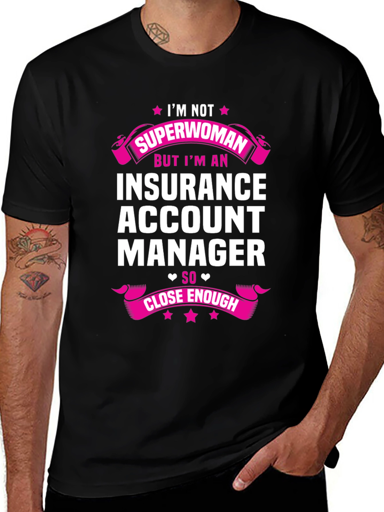 Insurance Account Manager Superwoman T-Shirt