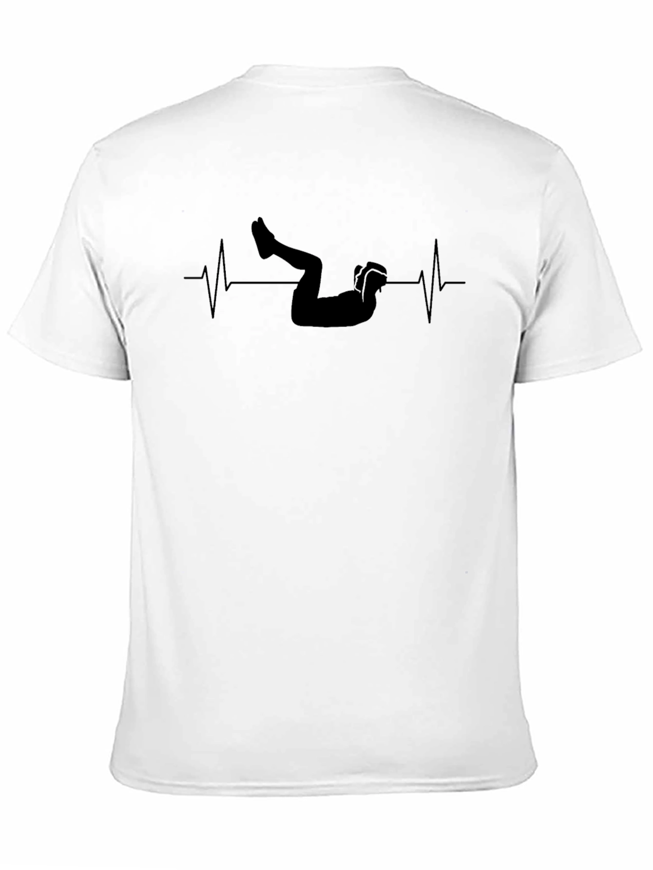 Workout Heartbeat T-Shirt - Fitness Apparel
