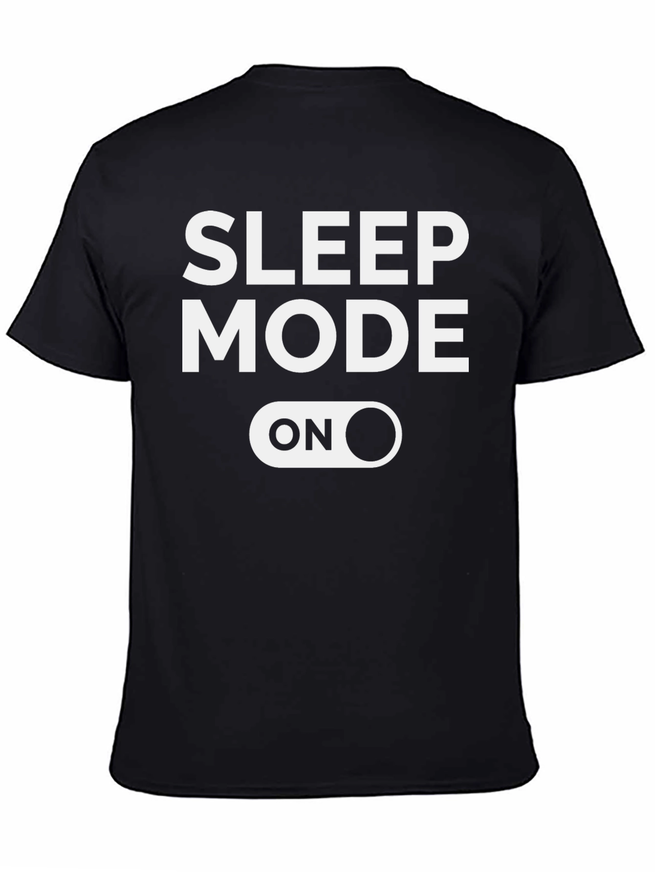 Sleep Mode On Graphic Tee - Black T-Shirt