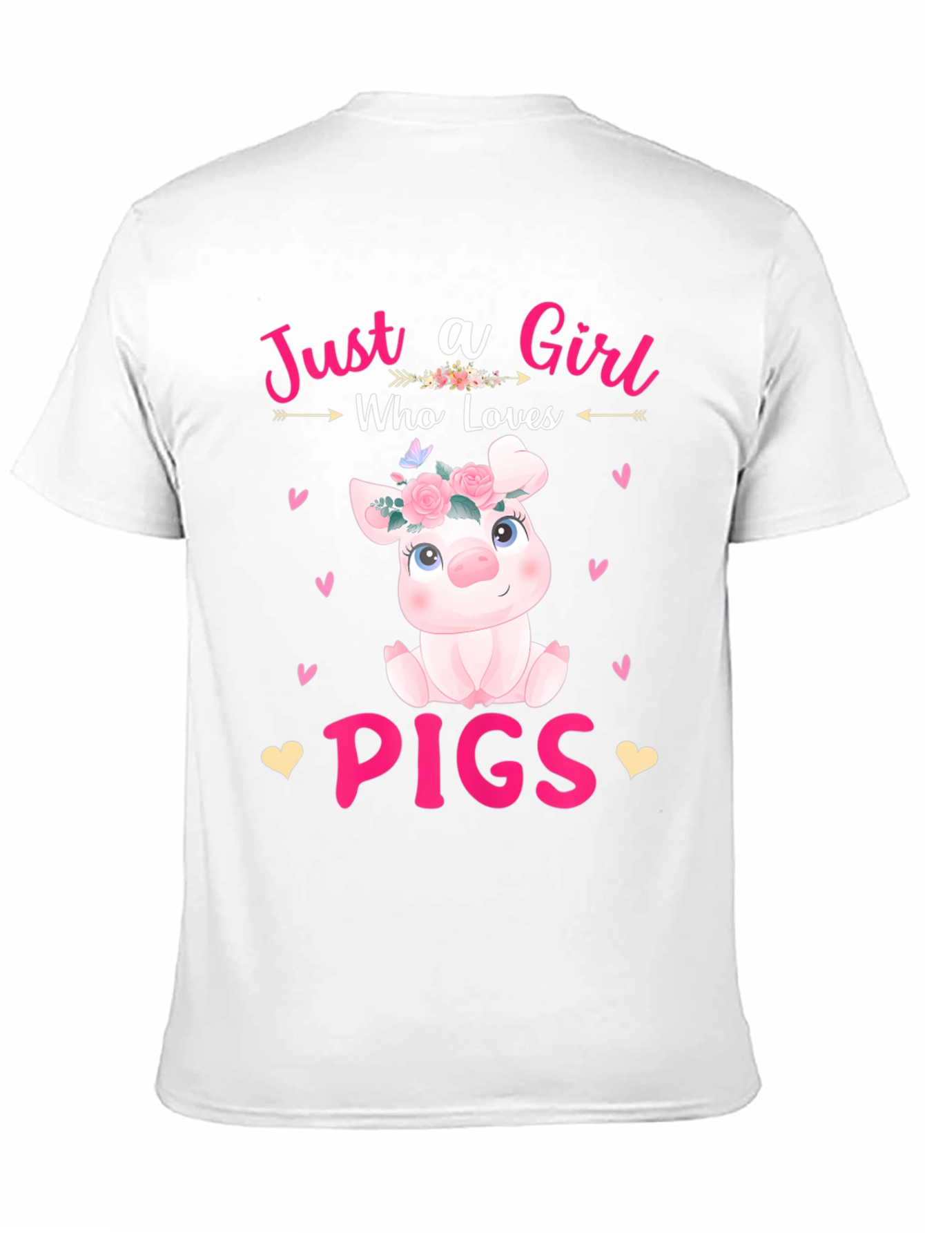Just a Girl Who Loves Pigs T-Shirt