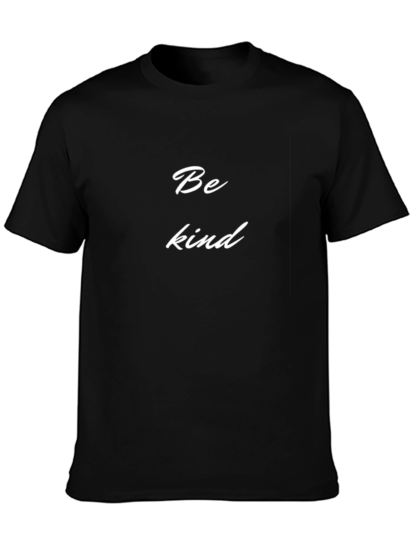 Be Kind Black T-Shirt - Casual Comfort