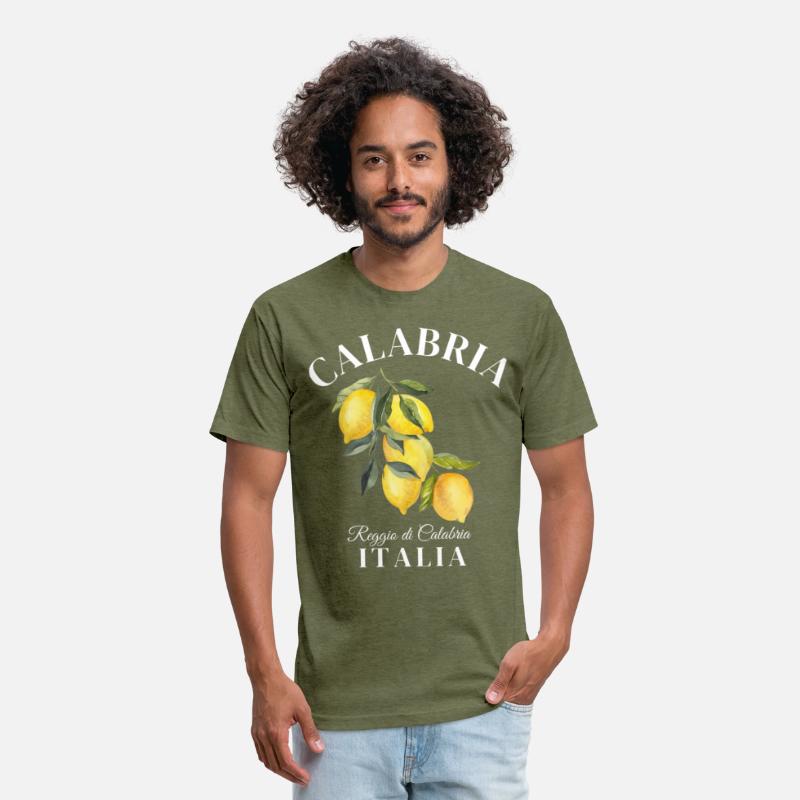 Calabria Southern Italy Lemons retro Design