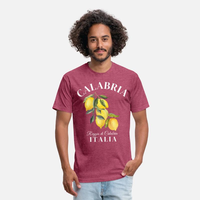 Calabria Southern Italy Lemons retro Design