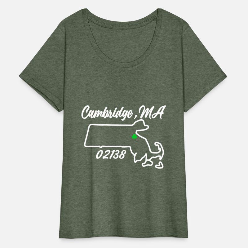 Cambridge MA 02138 MASS Massachusetts Map Souvenir
