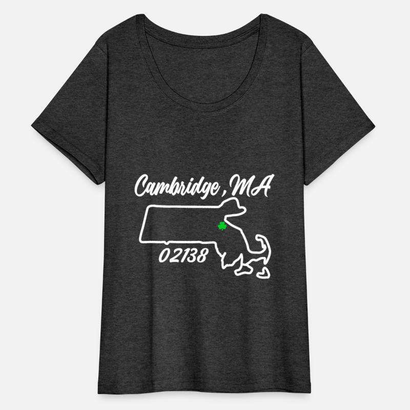 Cambridge MA 02138 MASS Massachusetts Map Souvenir