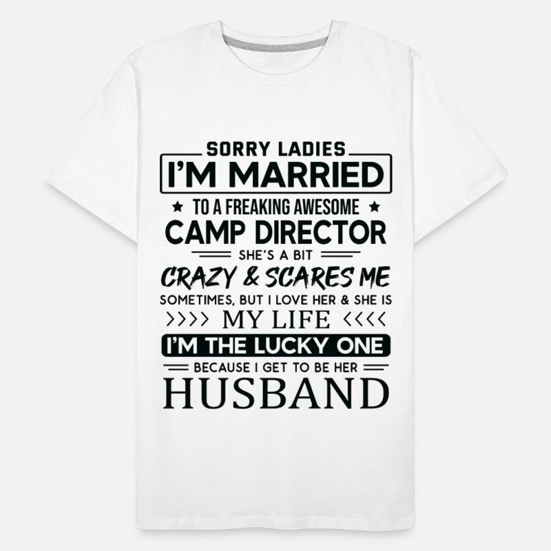 Camp Director Funny Saying For Husband