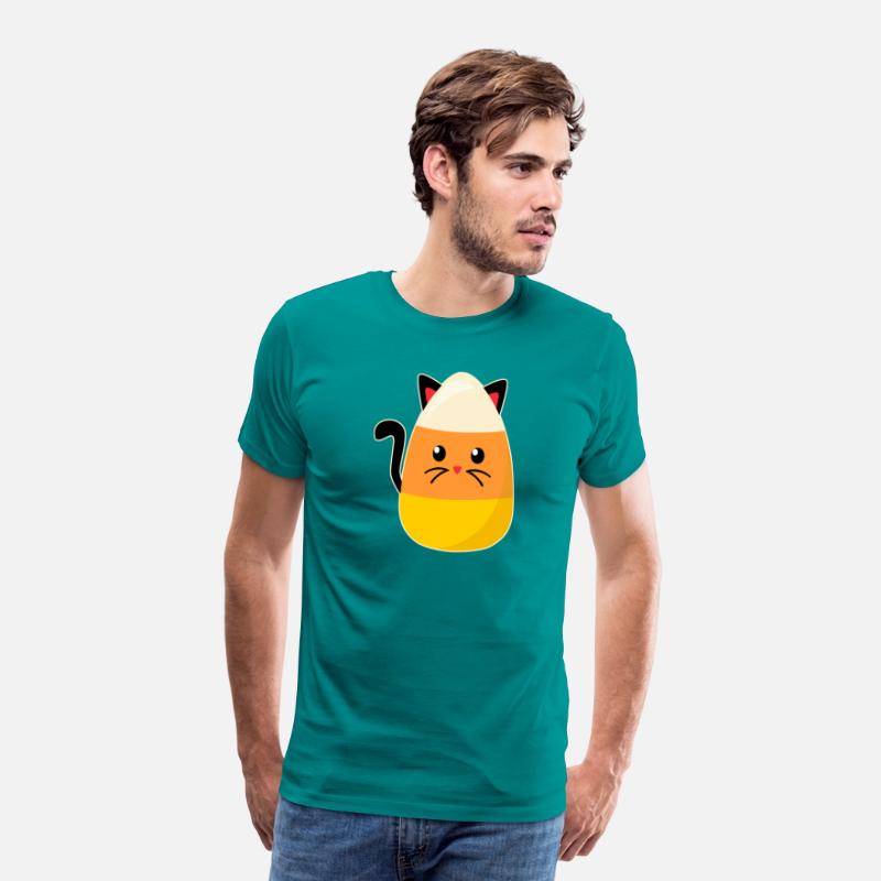 Candy Corn Cat Halloween