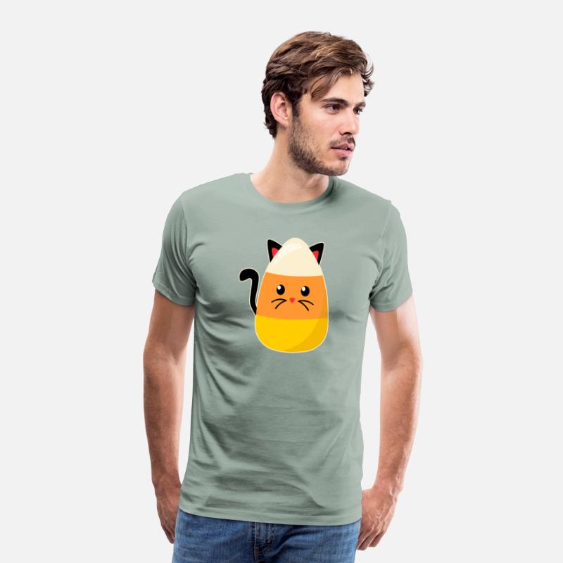 Candy Corn Cat Halloween