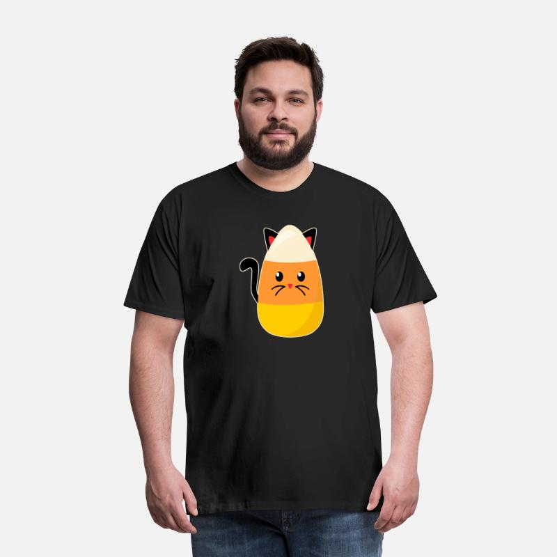 Candy Corn Cat Halloween