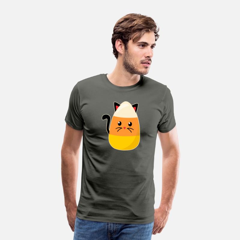 Candy Corn Cat Halloween