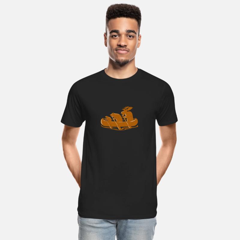 Canoe Beaver Bear Moose Canoeing Canada Gift Idea