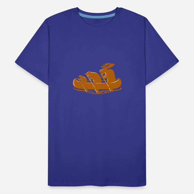 Canoe Beaver Bear Moose Canoeing Canada Gift Idea
