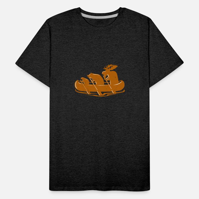 Canoe Beaver Bear Moose Canoeing Canada Gift Idea