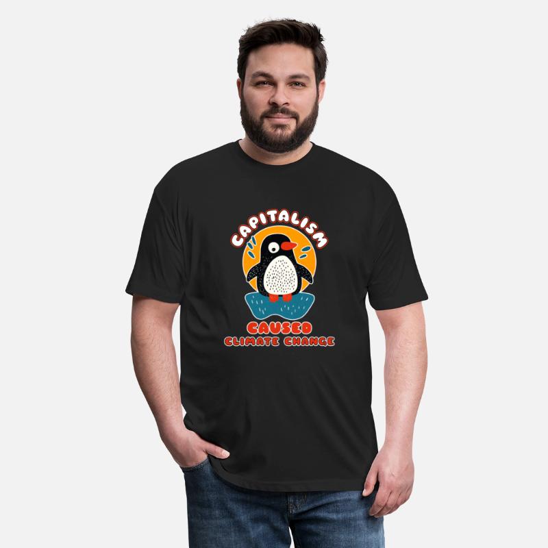 Capitalism Caused Climate Change Cute Penguin