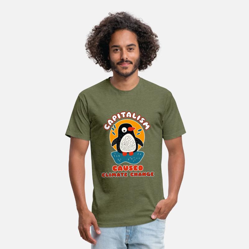Capitalism Caused Climate Change Cute Penguin