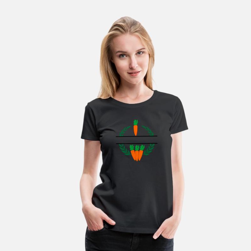 Carrots in laurel wreath with orange carrots