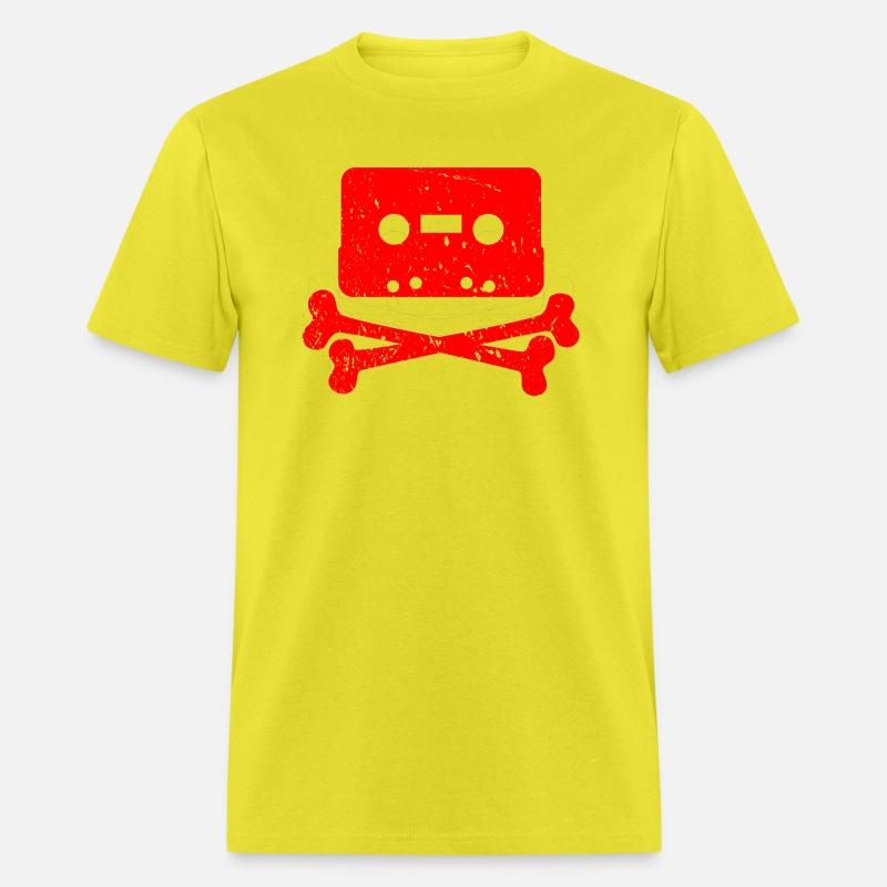 Cassette Tape Cross Bones