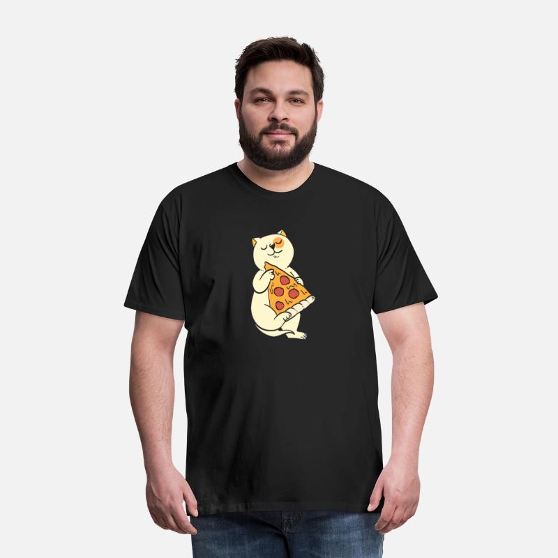 Cat and Pizza Foodie and Cat Person Gift