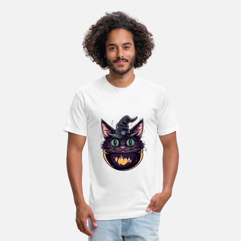 Cat Boiler Cat Witch Halloween