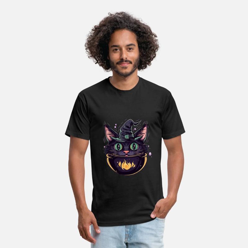 Cat Boiler Cat Witch Halloween