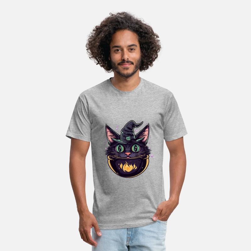 Cat Boiler Cat Witch Halloween