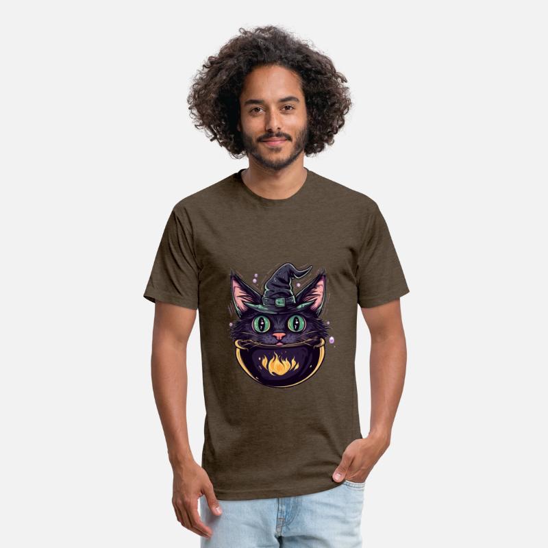 Cat Boiler Cat Witch Halloween