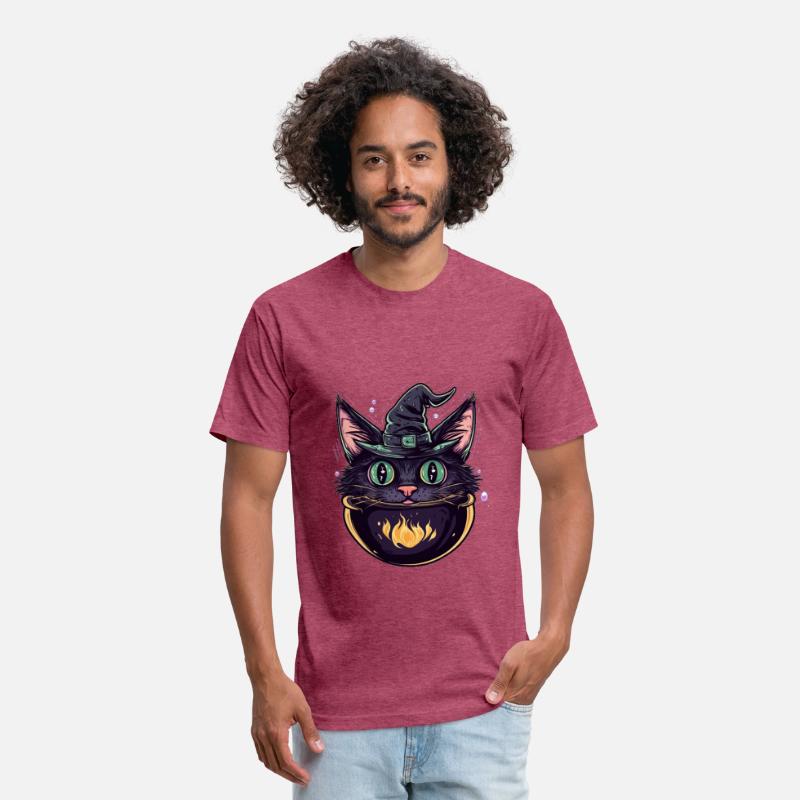 Cat Boiler Cat Witch Halloween
