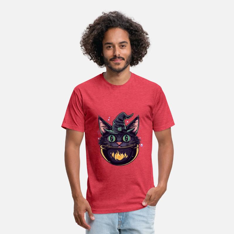 Cat Boiler Cat Witch Halloween