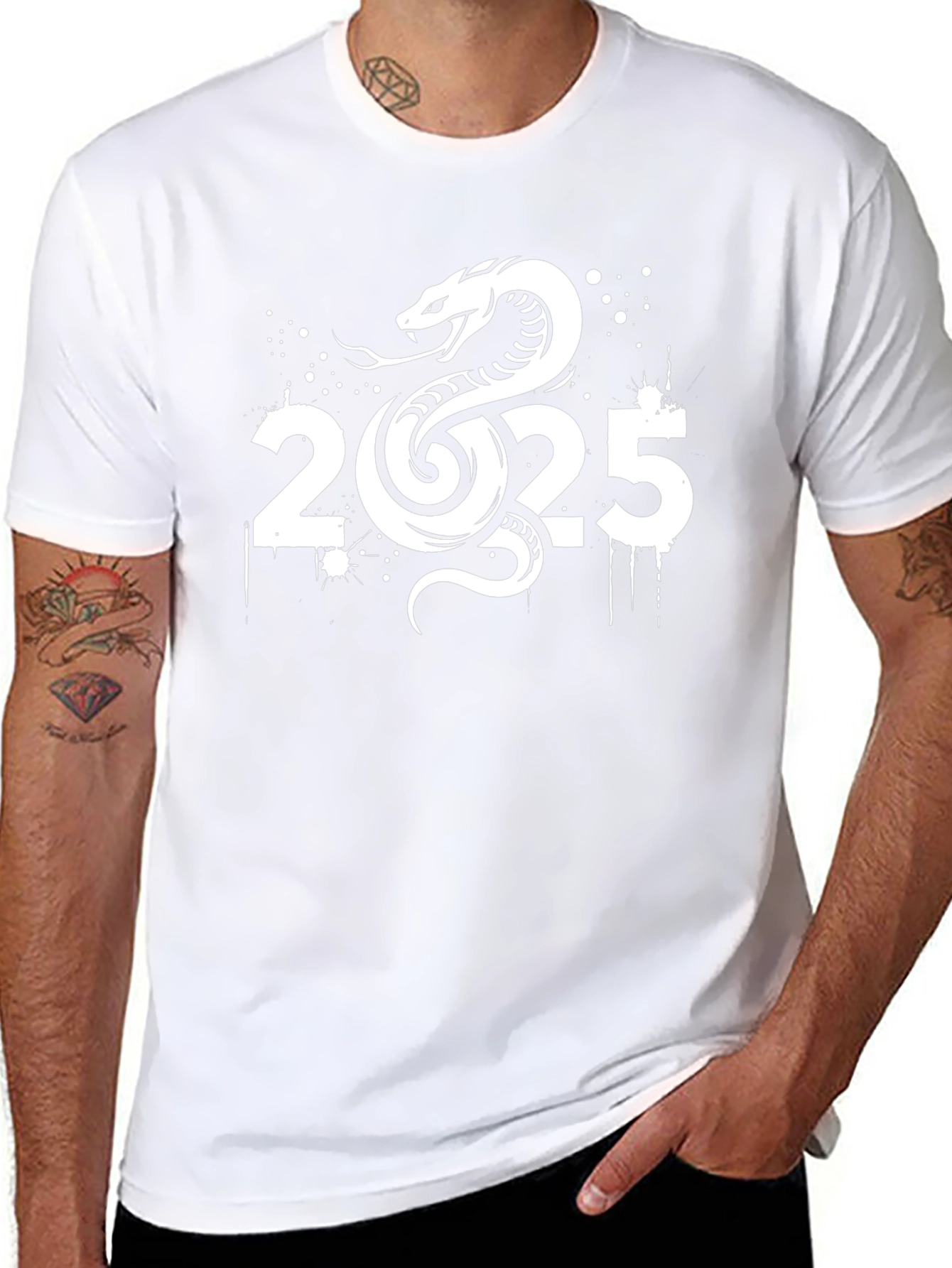 Year of the Snake 2025 T-Shirt - Unique Design