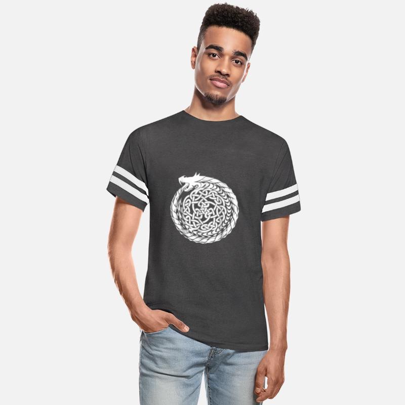 Celtic T Shirt Irish Dragon Knot Circle Ireland St