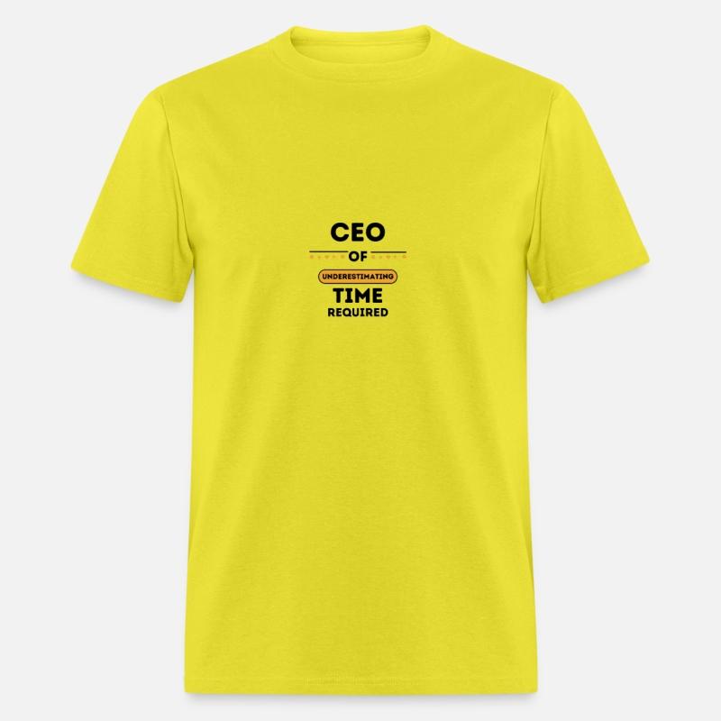 CEO of Underestimating Time Required
