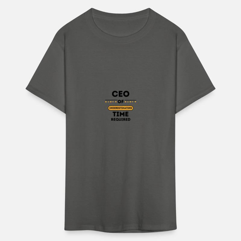 CEO of Underestimating Time Required