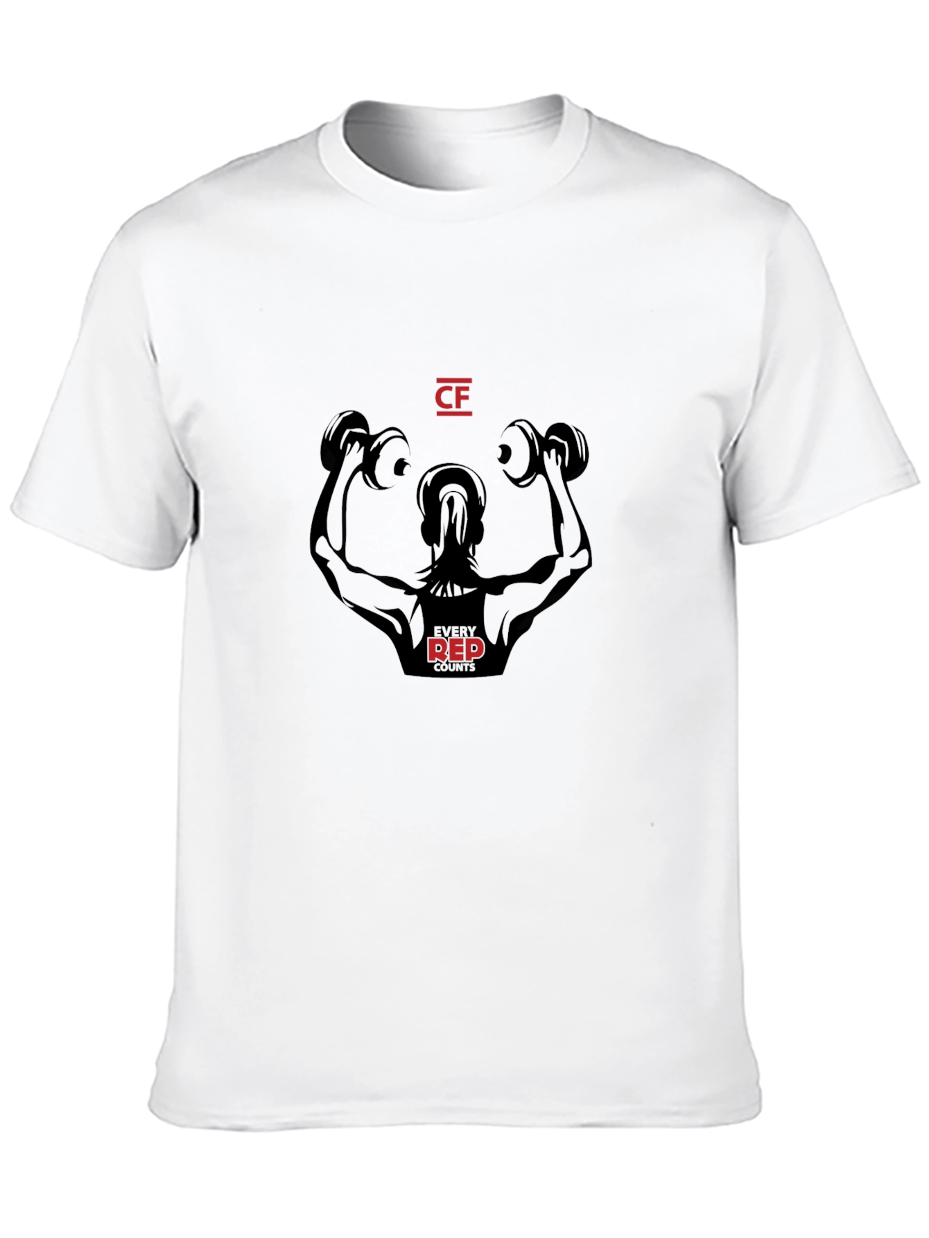 Workout Motivation T-Shirt: Every Rep Counts