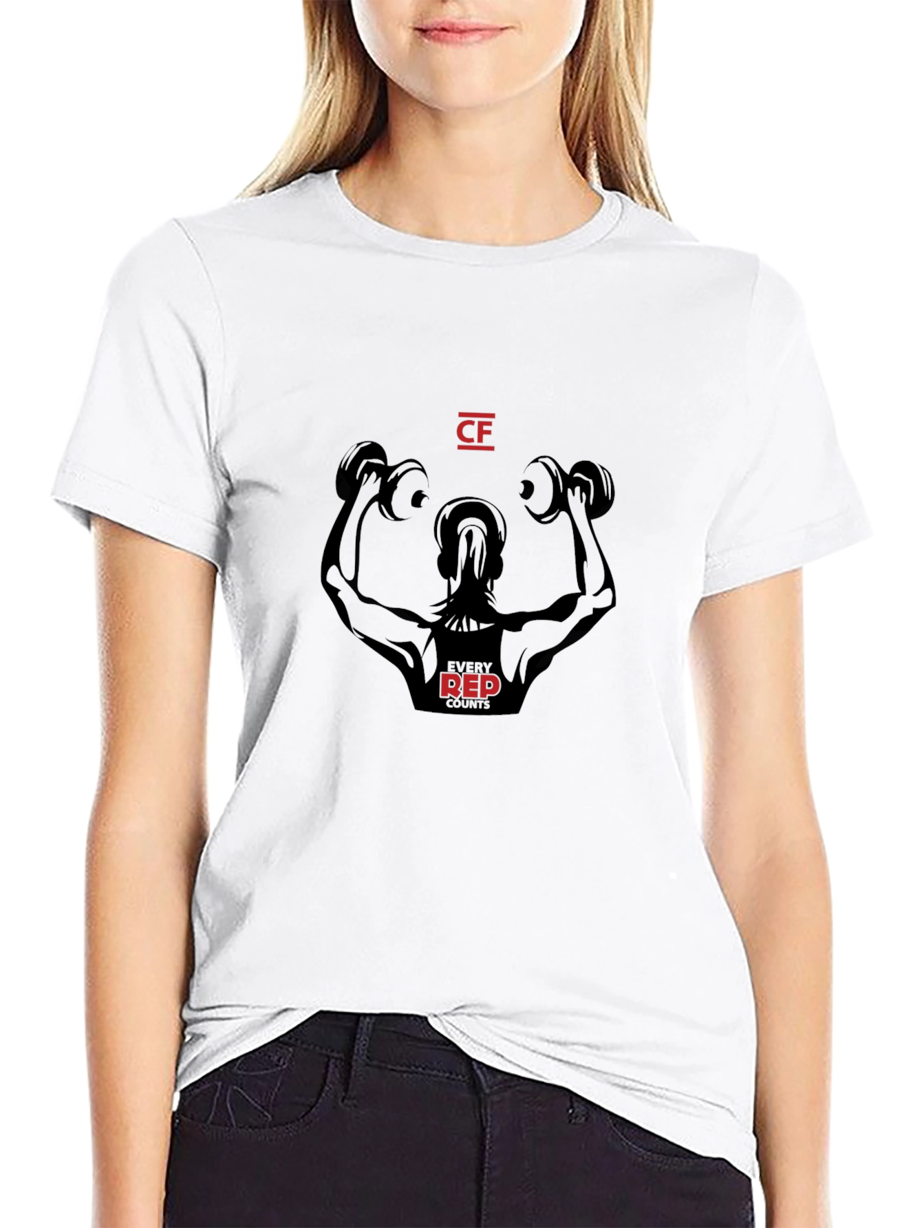 Workout Motivation T-Shirt: Every Rep Counts