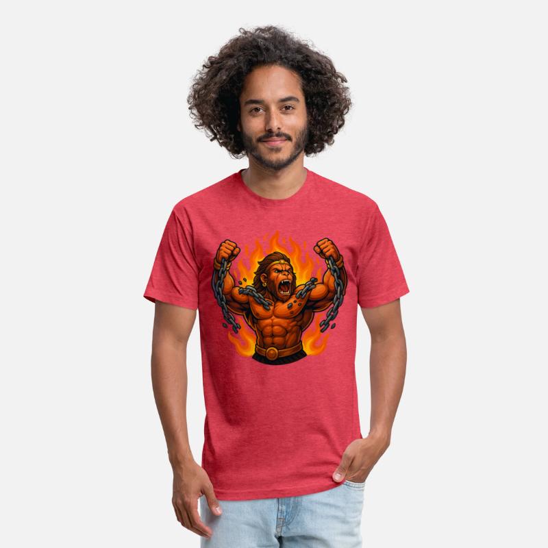 Chain-Breaking Warrior – Symbol of Strength